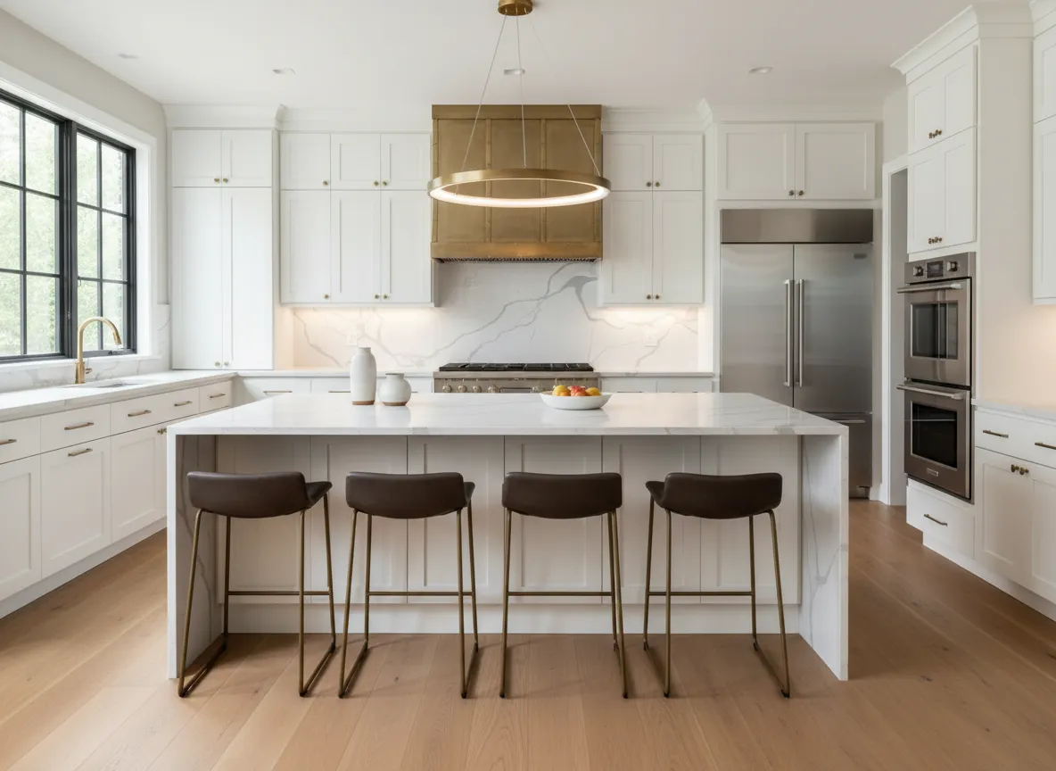 Most aesthetically pleasing and practical kitchen layouts