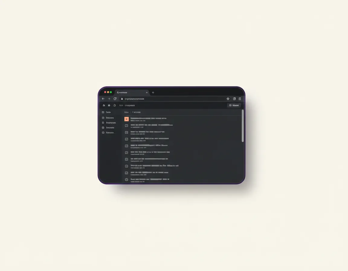 Professional Gmail inbox screenshot inside a premium mockup
