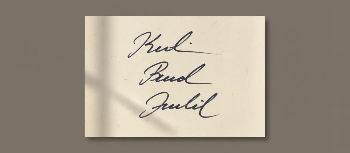 Founding Partners Signature