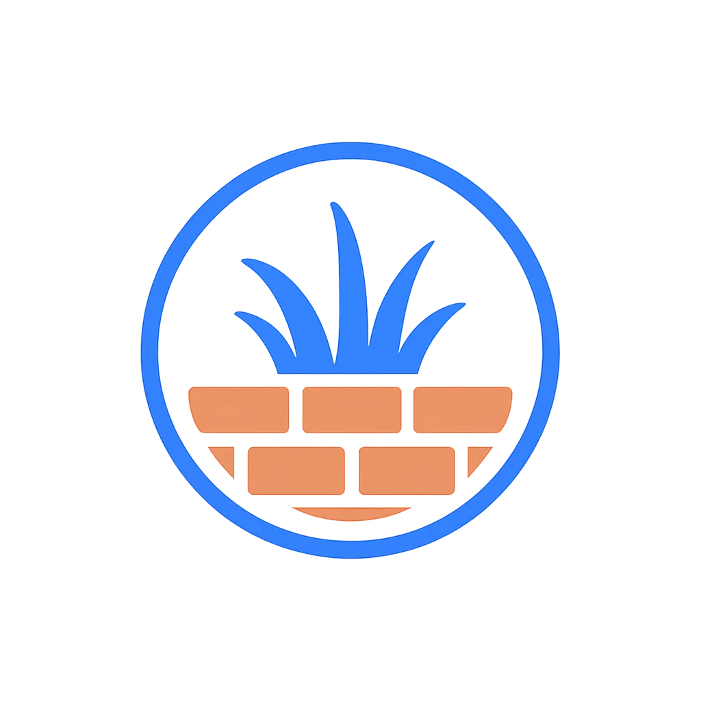 Bluegrass Stone & Masonry Monogram Logo