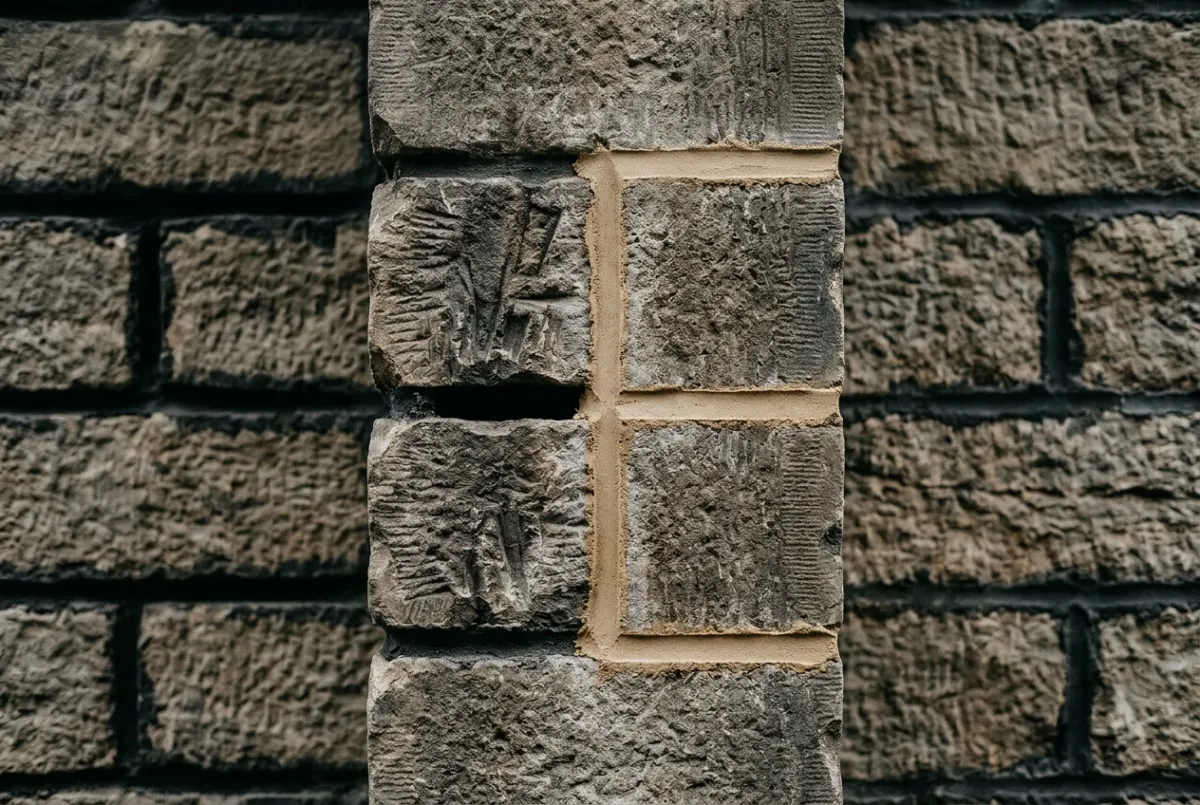 Historic mortar joint raking and precise tuckpointing repair