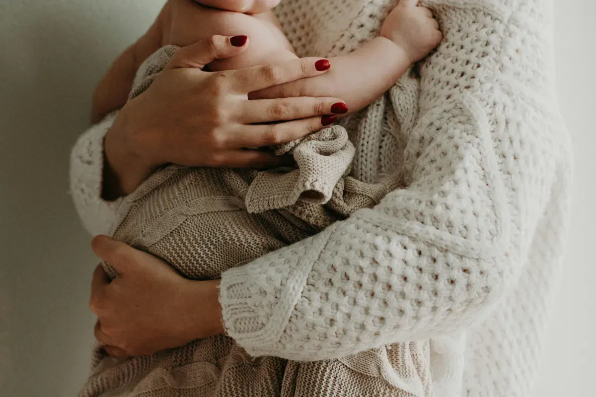 Mother and baby