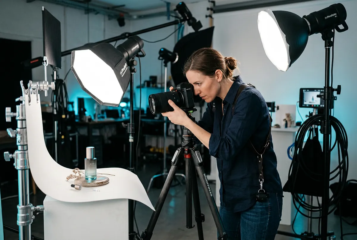 Mockup Lumina Beauty - Fotografía comercial