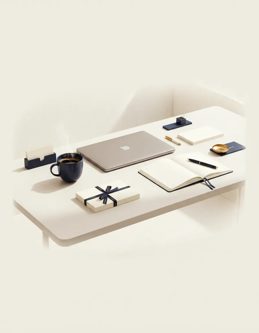 Warm inviting workspace