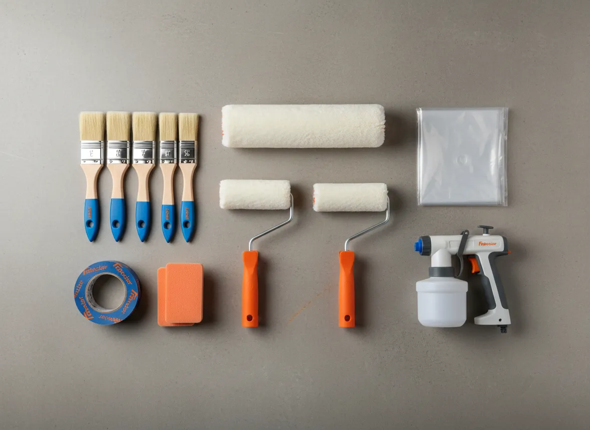 Painting tools and supplies