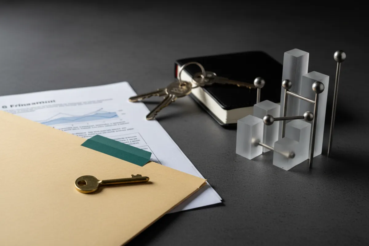 Financing documents and keys