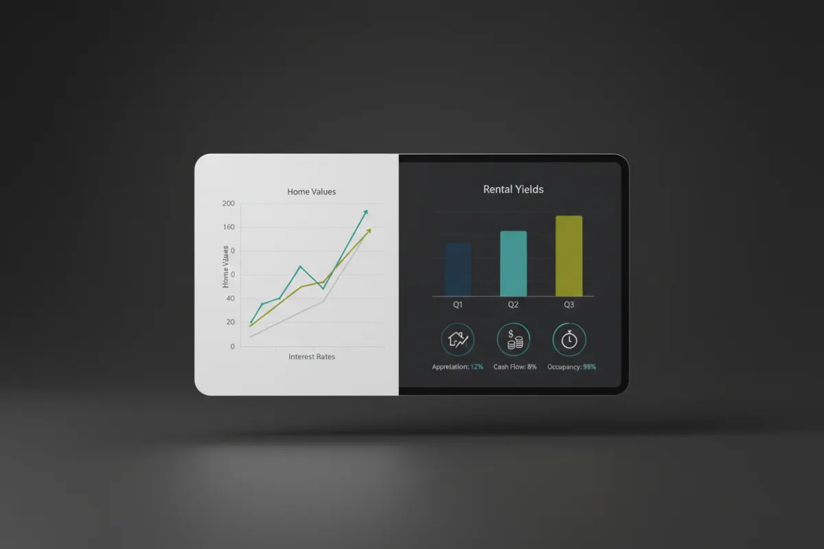 Charts and metrics representation