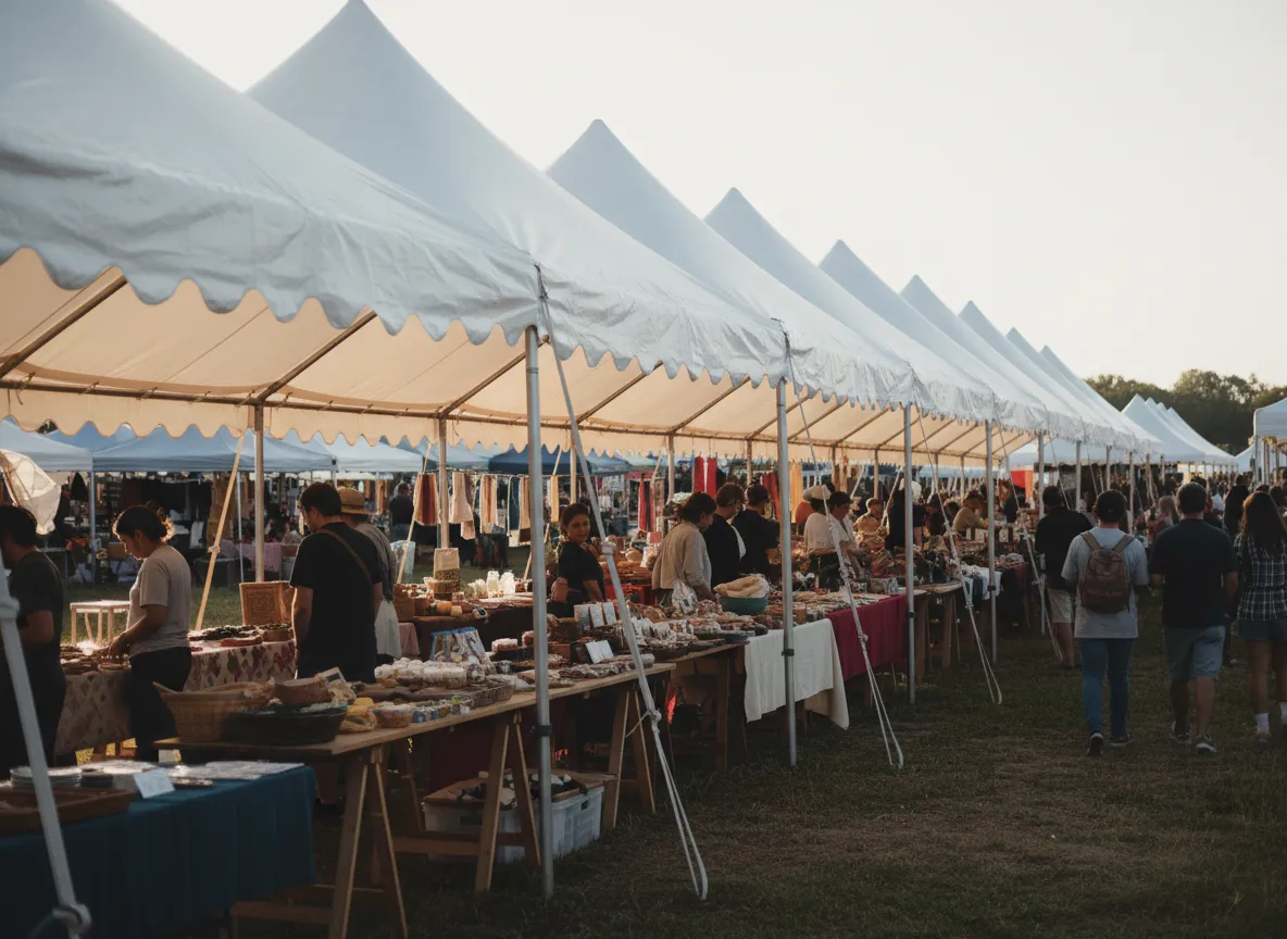 10x30 canopy tent rental large outdoor event Detroit