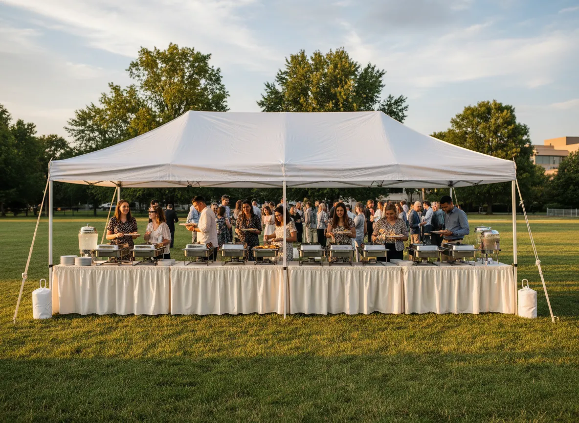 10x20 canopy tent rental Metro Detroit outdoor event