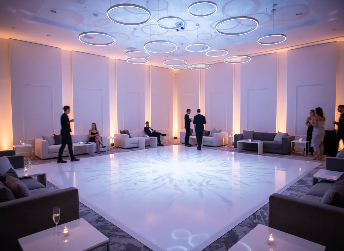 Custom dance floor rentals Metro Detroit