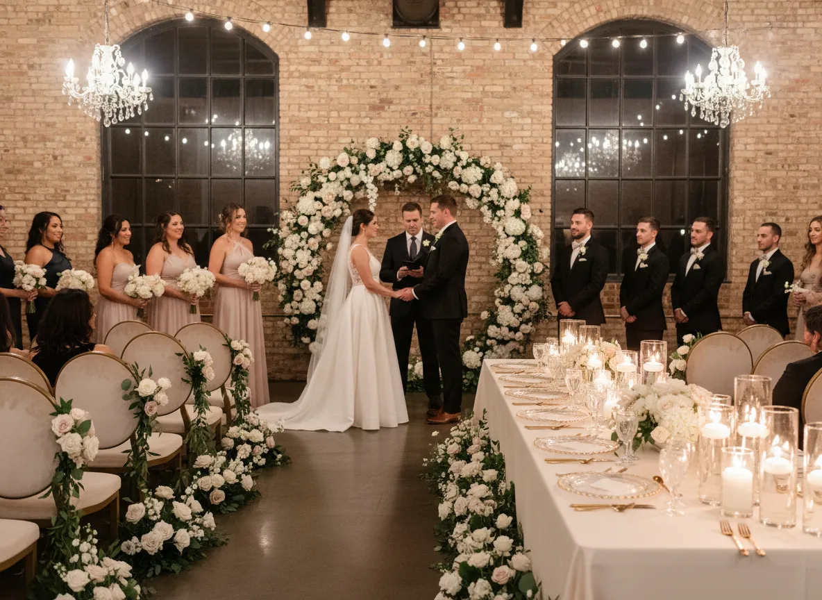 Metro Detroit wedding rentals for ceremony and reception