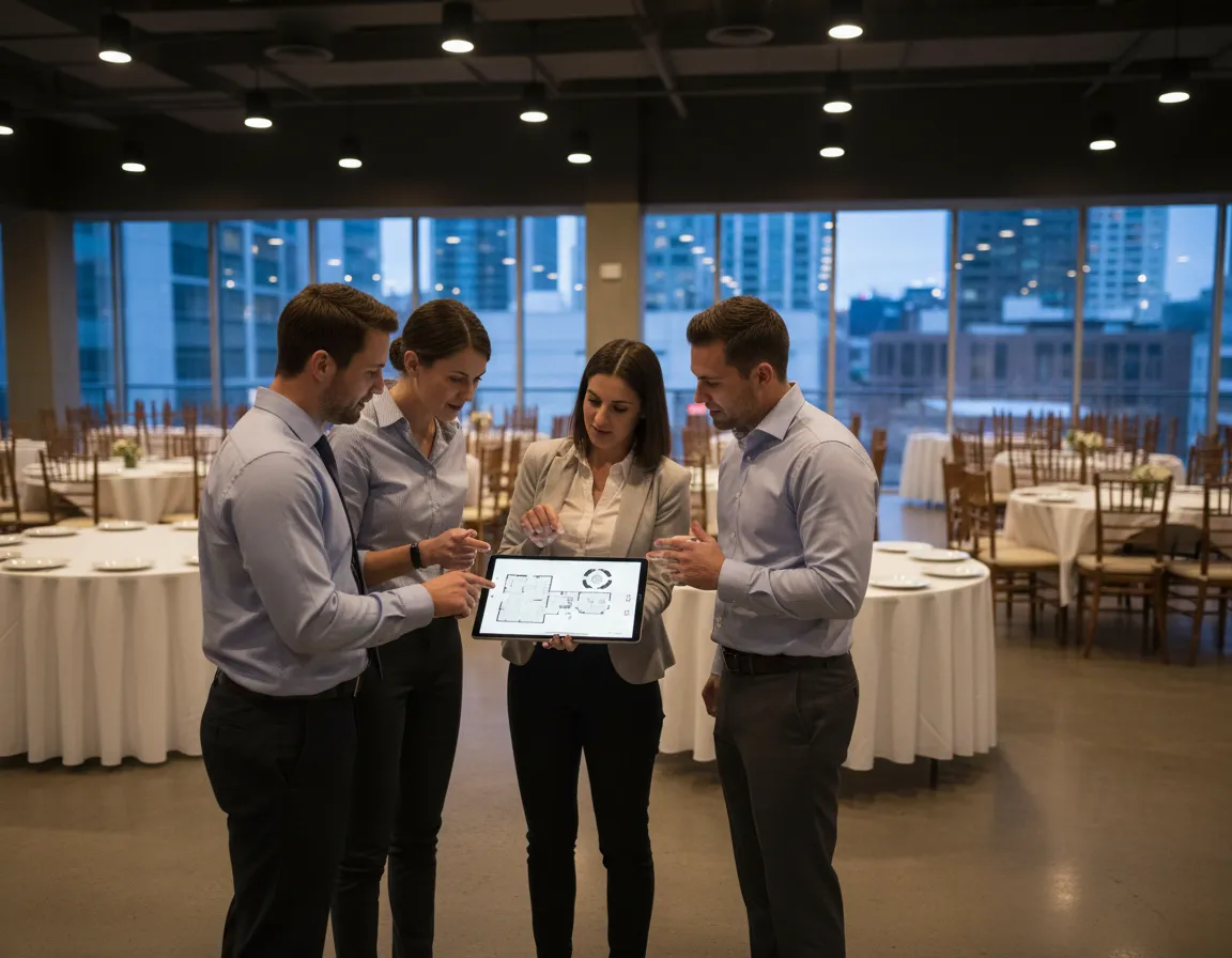 Event vendor partnerships Detroit planners coordinating event setup