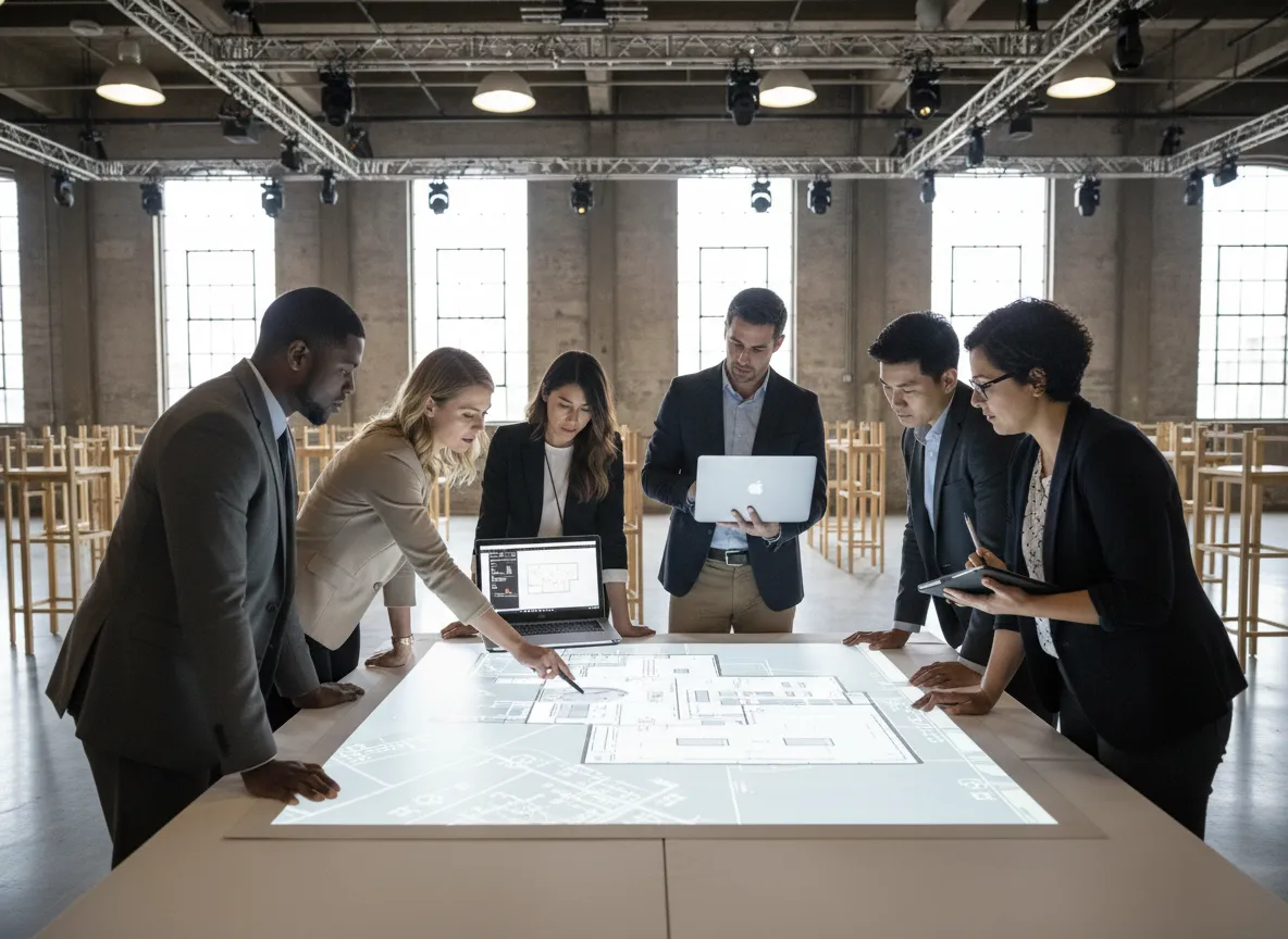 Metro Detroit wedding vendor network planning reception layout