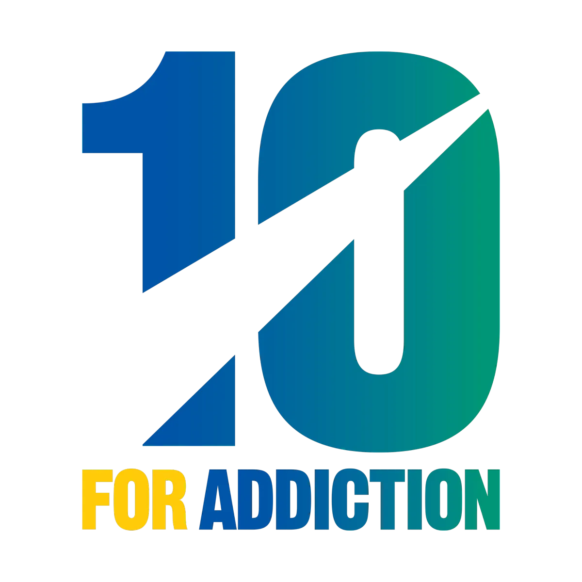 10 For Addiction Logo