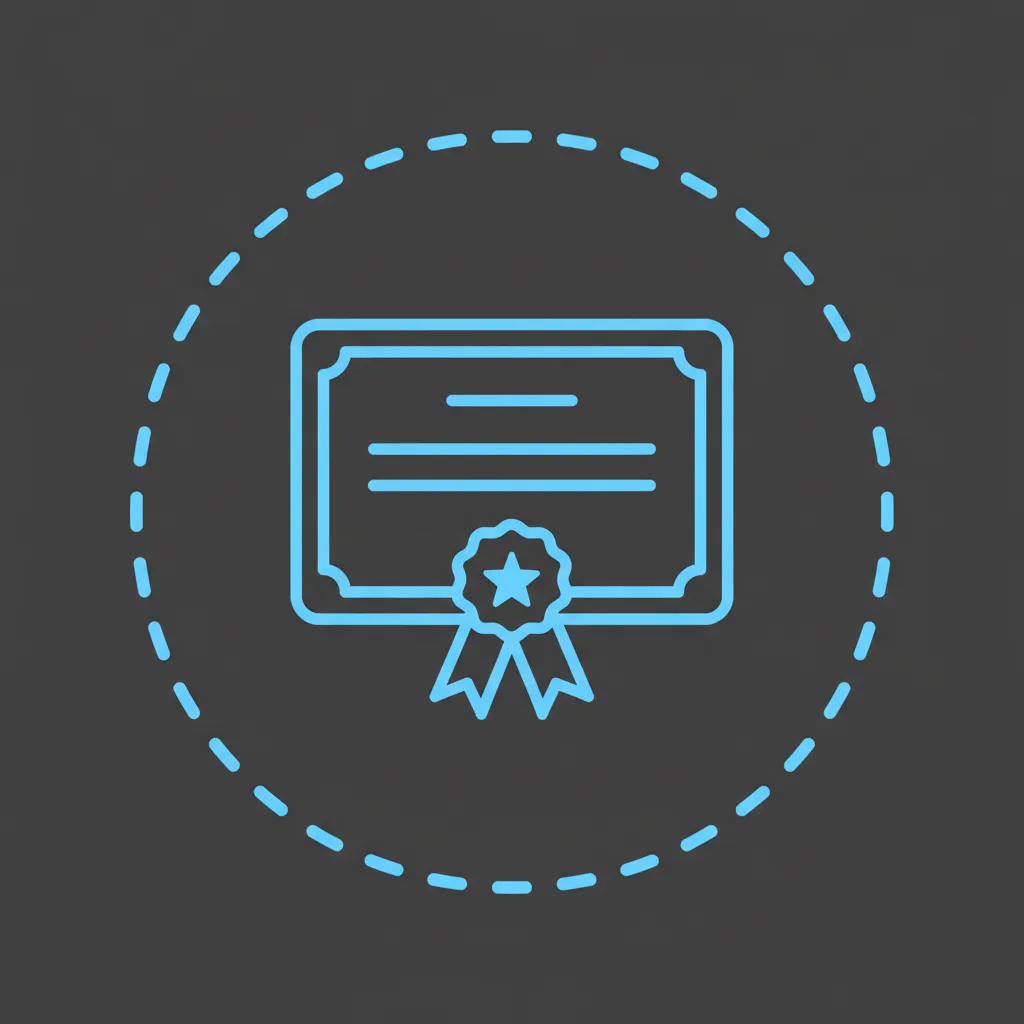 Certificate icon
