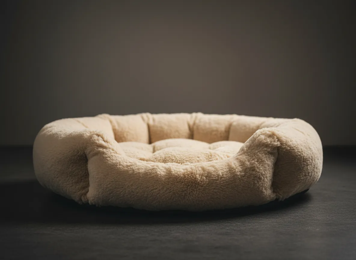 Plush Calming Dog Bed