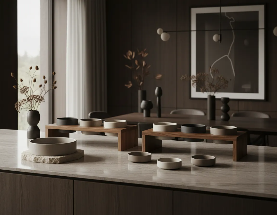 Designer Dining collection table setup