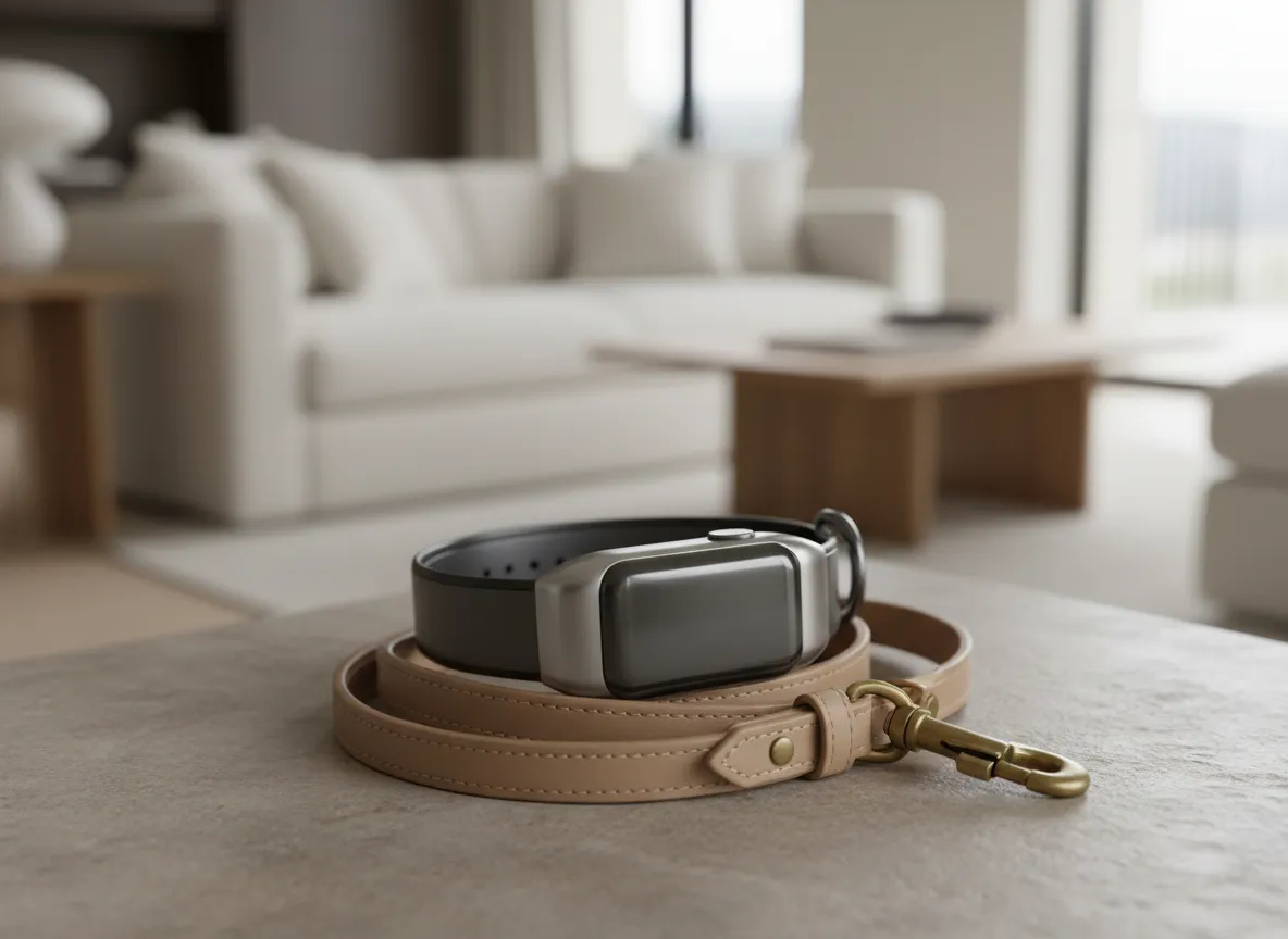 Fi Smart Collar on a dog