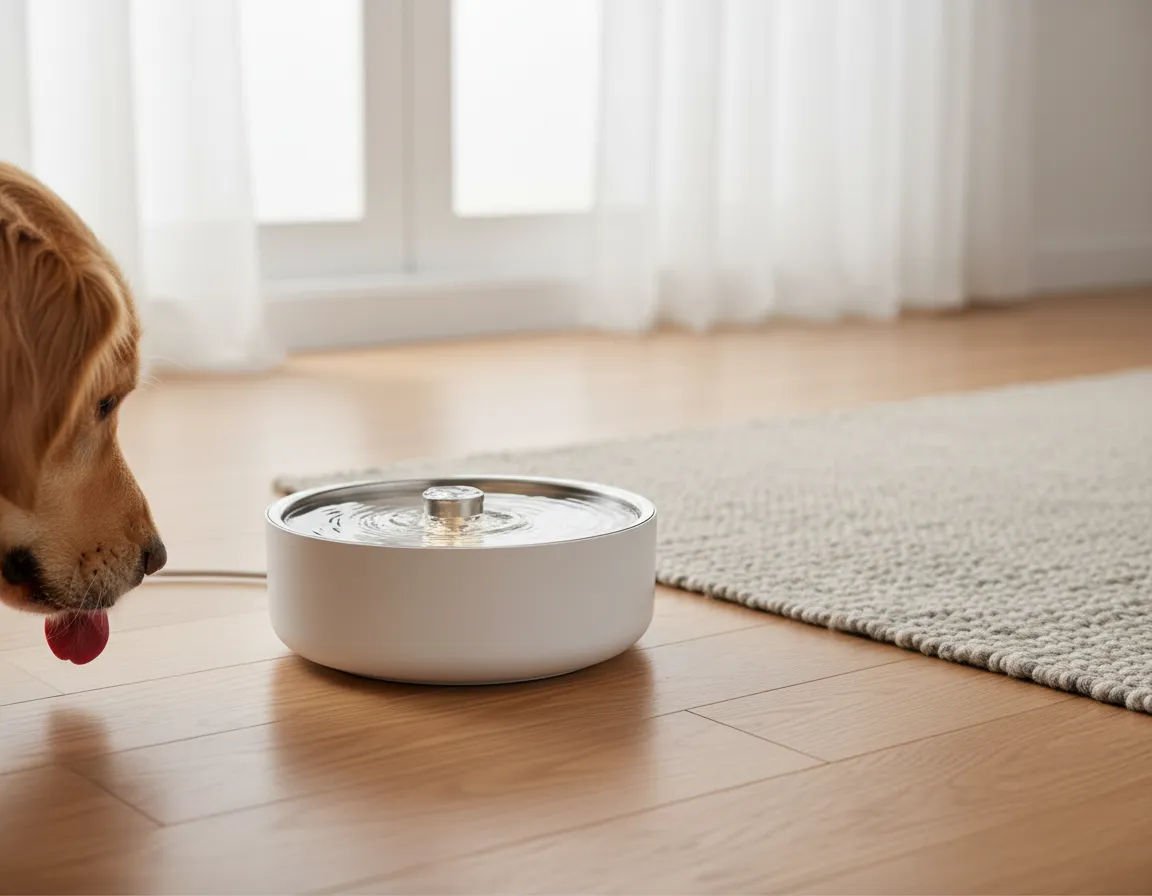 Petlibro Dockstream Fountain on floor