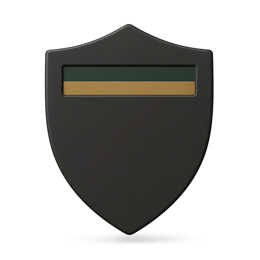K9 Grounds Crew Privacy Protection Shield Badge Cutout