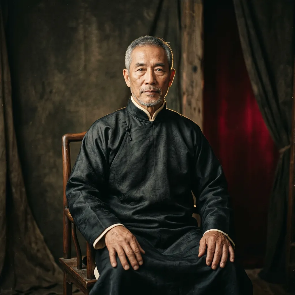 Historical portrait placeholder for Paul Chan, Father of Canadian Kung Fu