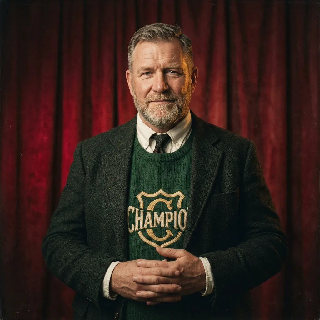 Historical portrait placeholder for Wally Slocki, Canada's First International Champion