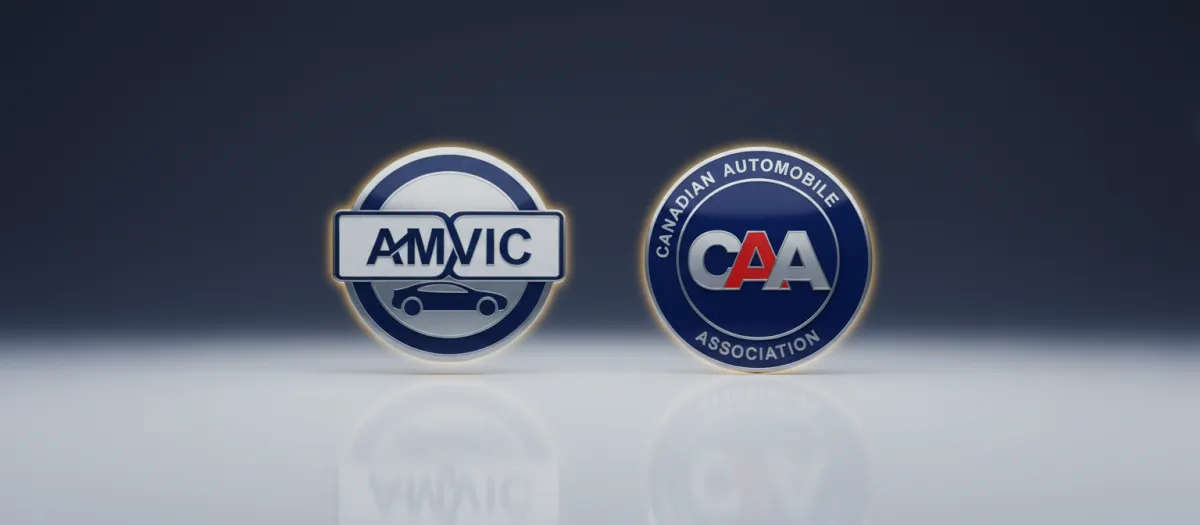 AMVIC and CAA Trust Badges