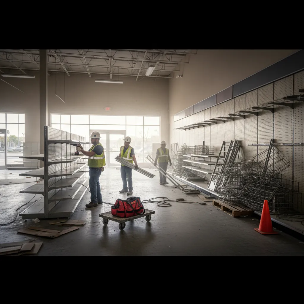 Retail Fixture Removal