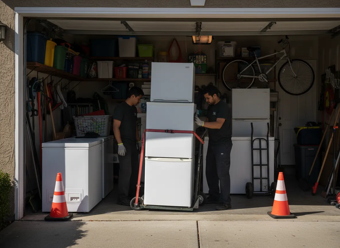 Garage Appliance Cleanup