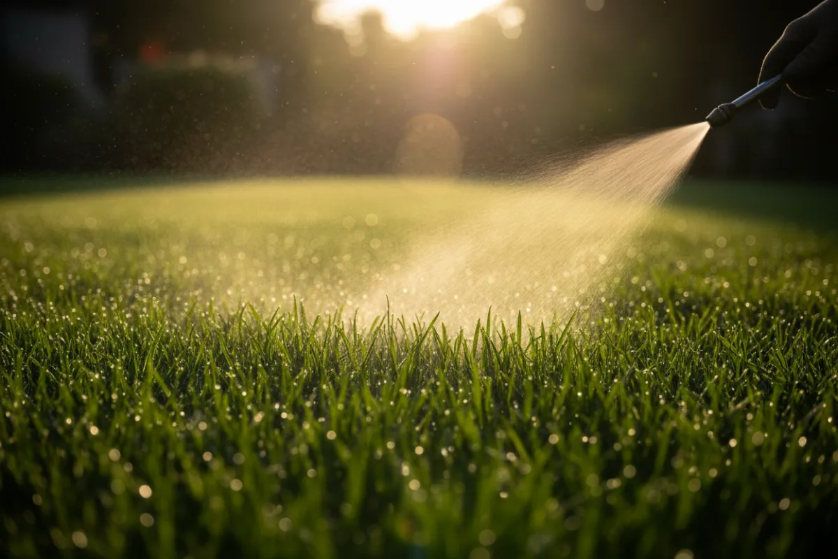 Residential Lawn Spraying