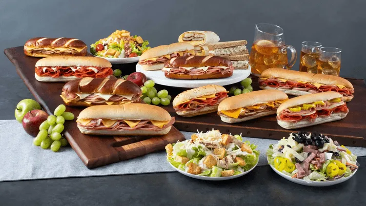 A photo of fresh sandwiches.