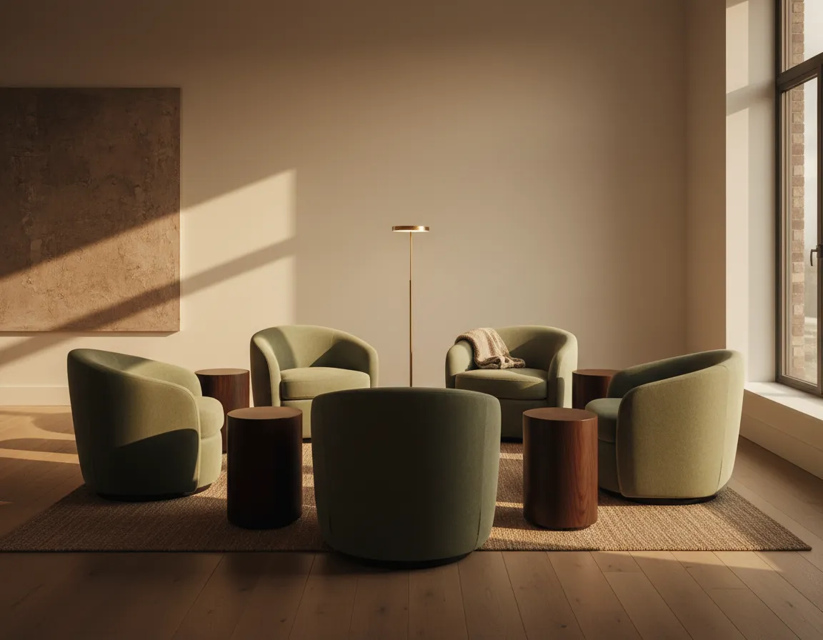 On-site wellness and support meeting space