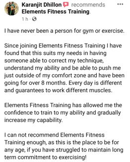 Facebook review screenshot 1