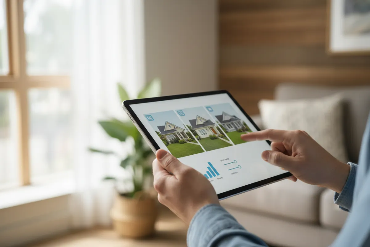 Modern flat illustration of a shield and open book, symbolizing protection and education, with gold and blue accents on a neutral background.