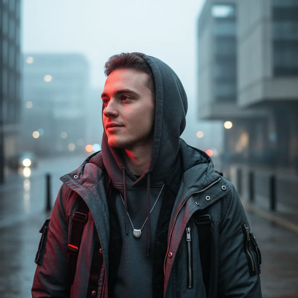 Customer portrait in London