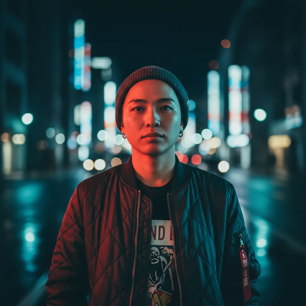 Customer portrait in Tokyo
