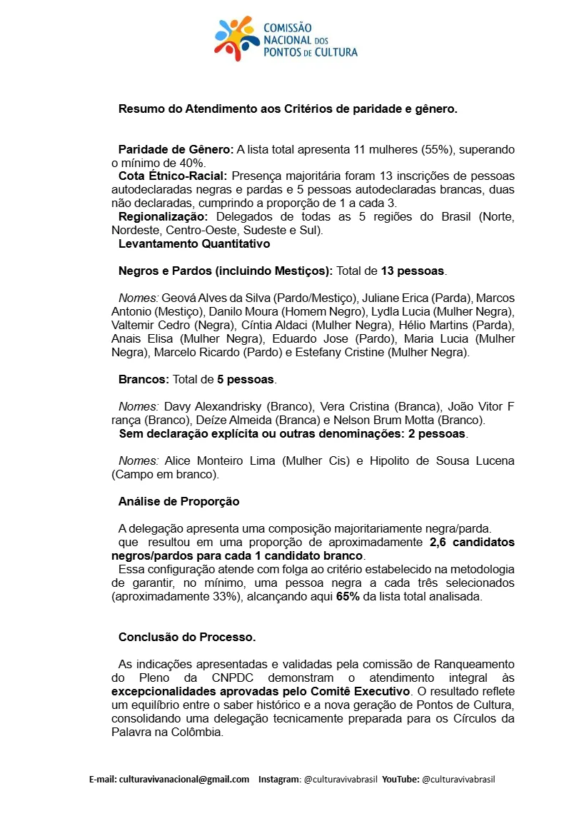 Relatório de homologação - Página 3