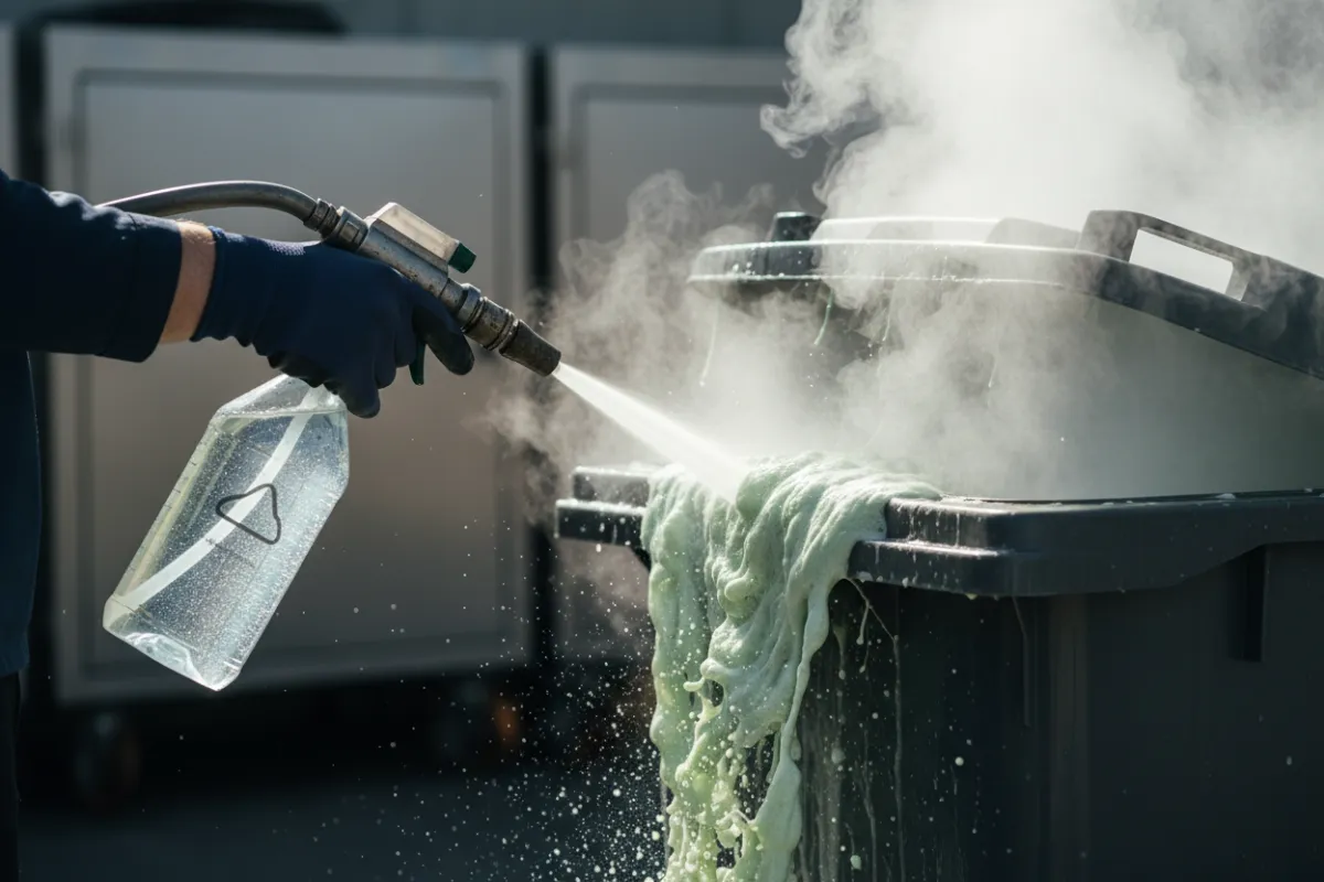 How it works - high pressure washing