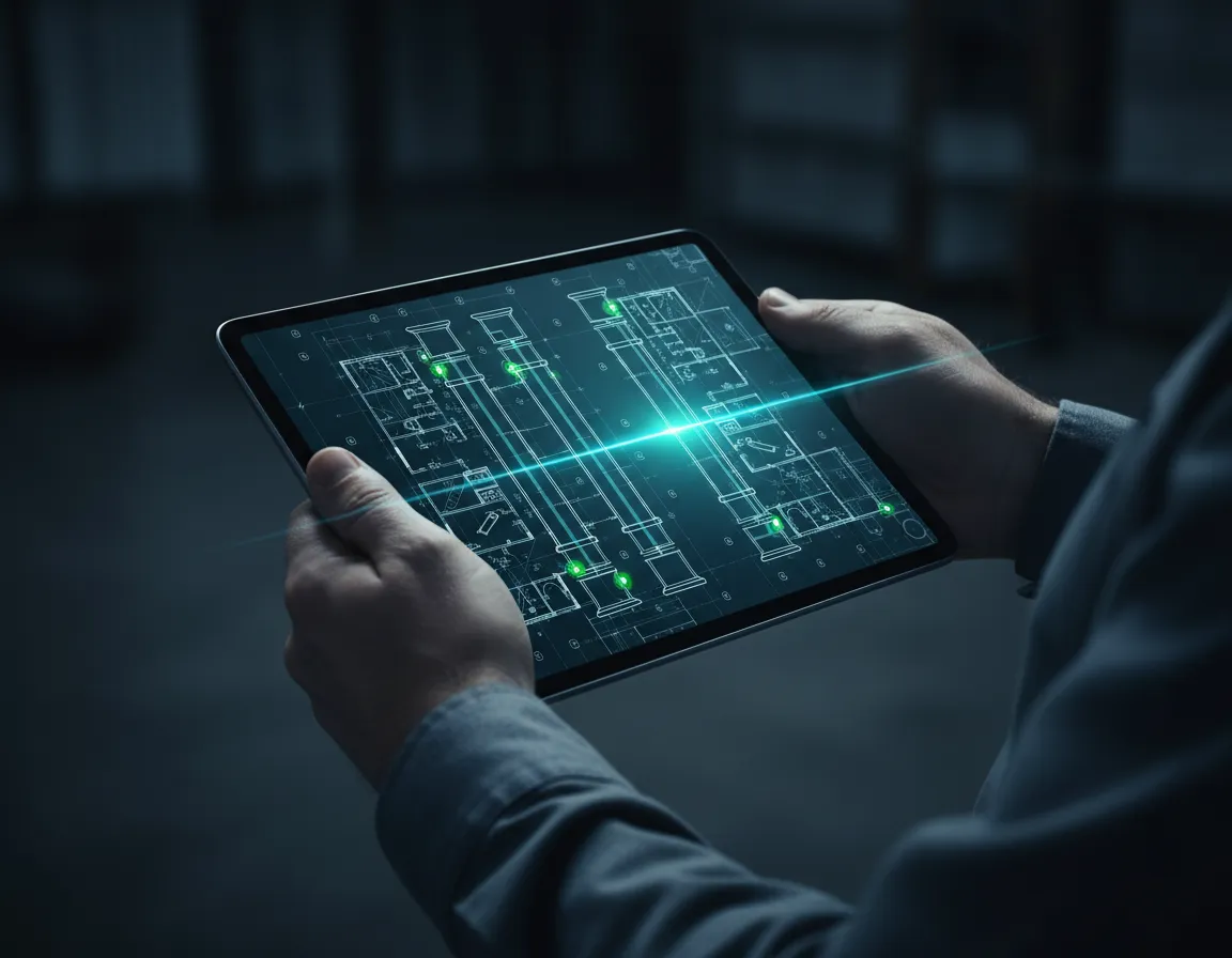 HVAC estimator using SYNTRO tablet application for AI takeoffs