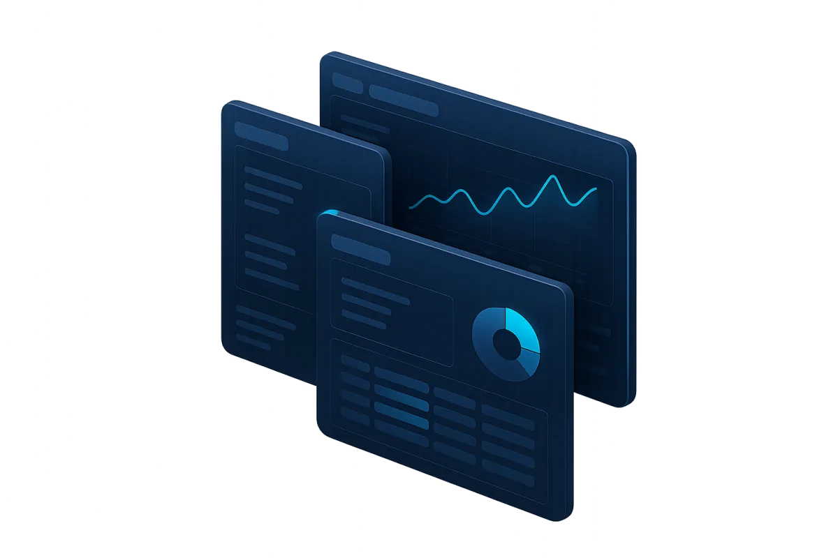 Multiple Software Applications Dashboard