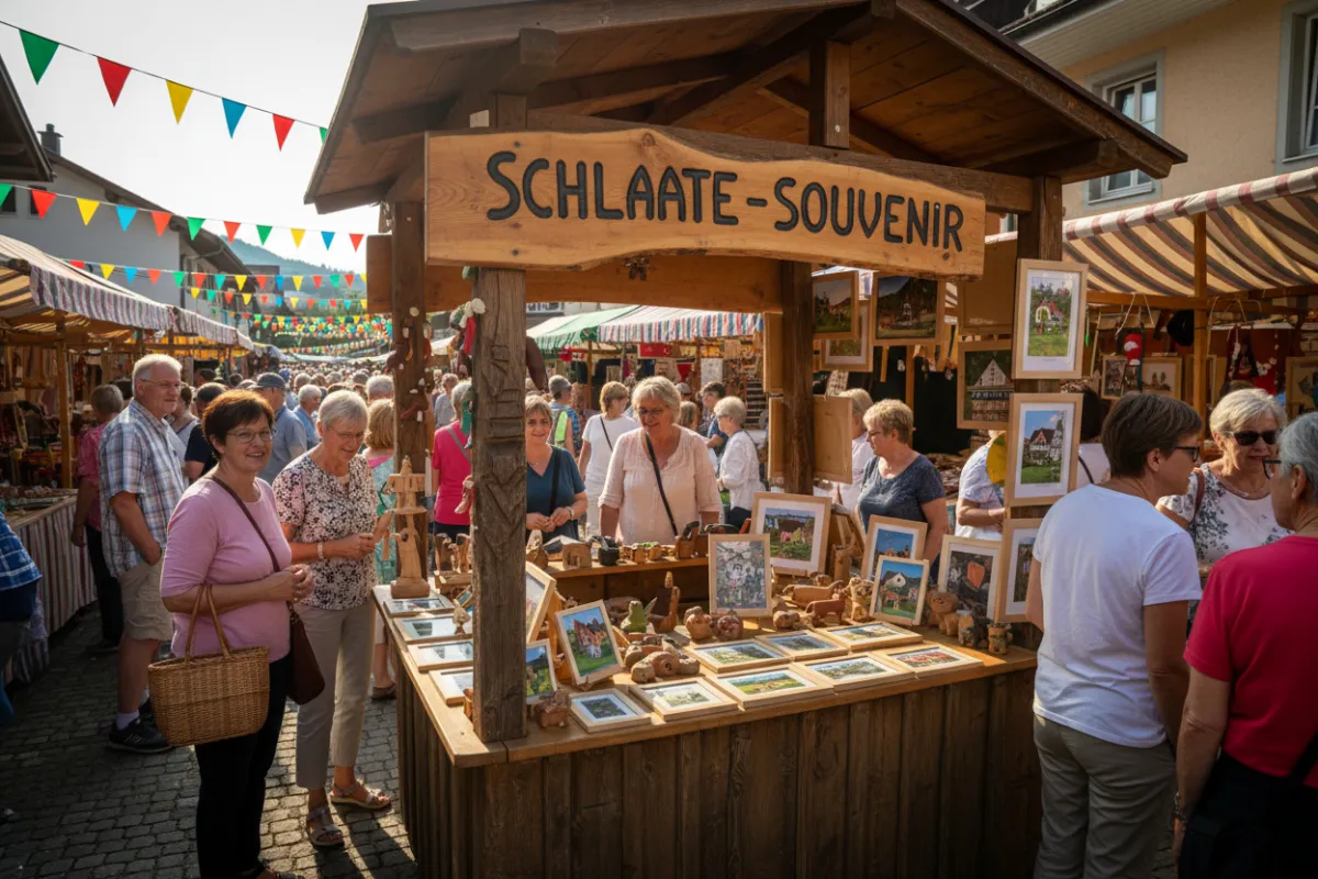 Ein quadratisches Bild eines alten Pergamentmanuskripts mit handgeschriebener deutscher Schrift, das auf einem Holztisch neben einer Feder und einem Tintenfass liegt. Sanftes natürliches Licht hebt die Textur des Papiers hervor und vermittelt ein Gefühl historischer Authentizität und Ehrfurcht vor dem Dokument.