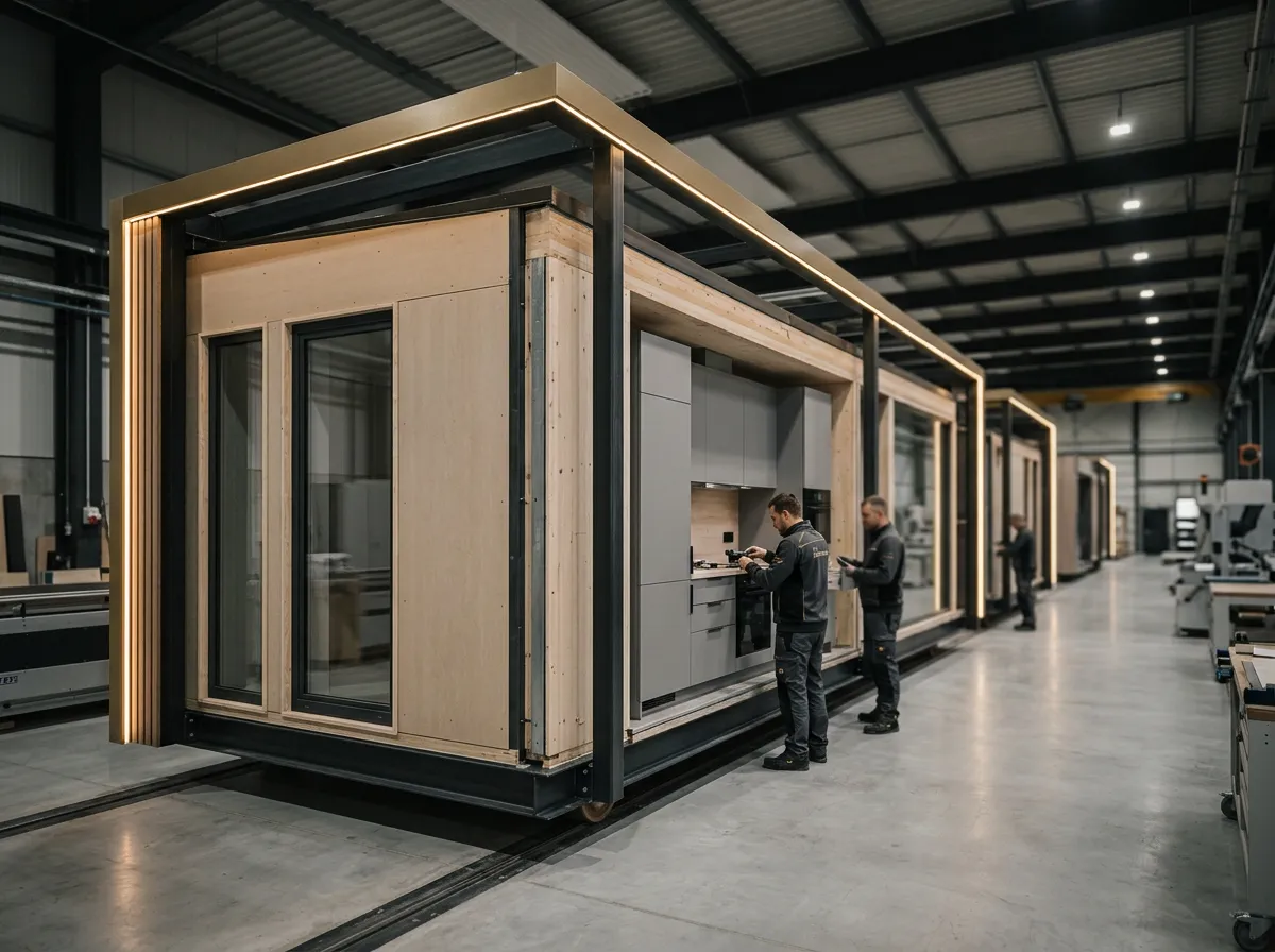 Fabricación e ingeniería modular off-site con control de calidad milimétrico