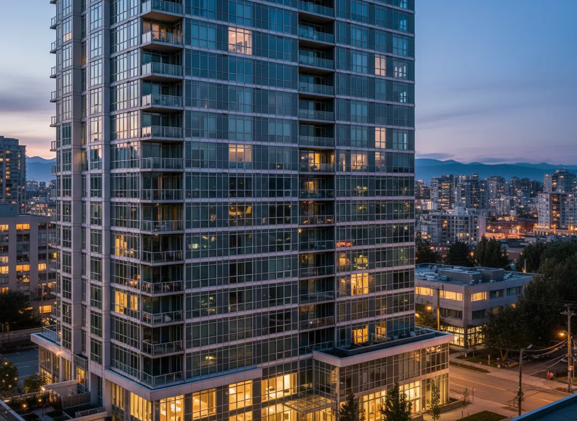 Luxury high-rise rental residence in [CITY] skyline