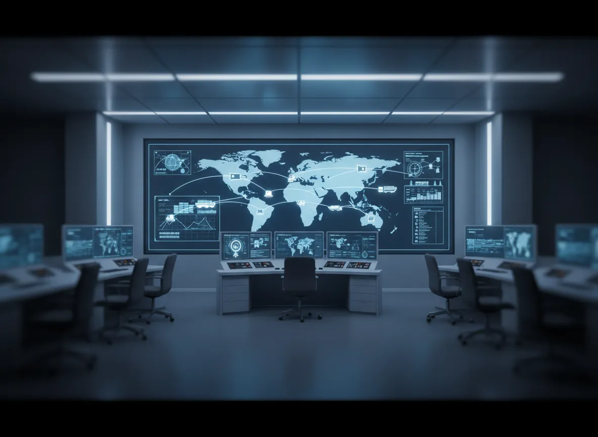Government contracting logistics and supply chain visualization