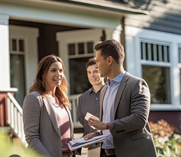 Premium real estate presentation visual