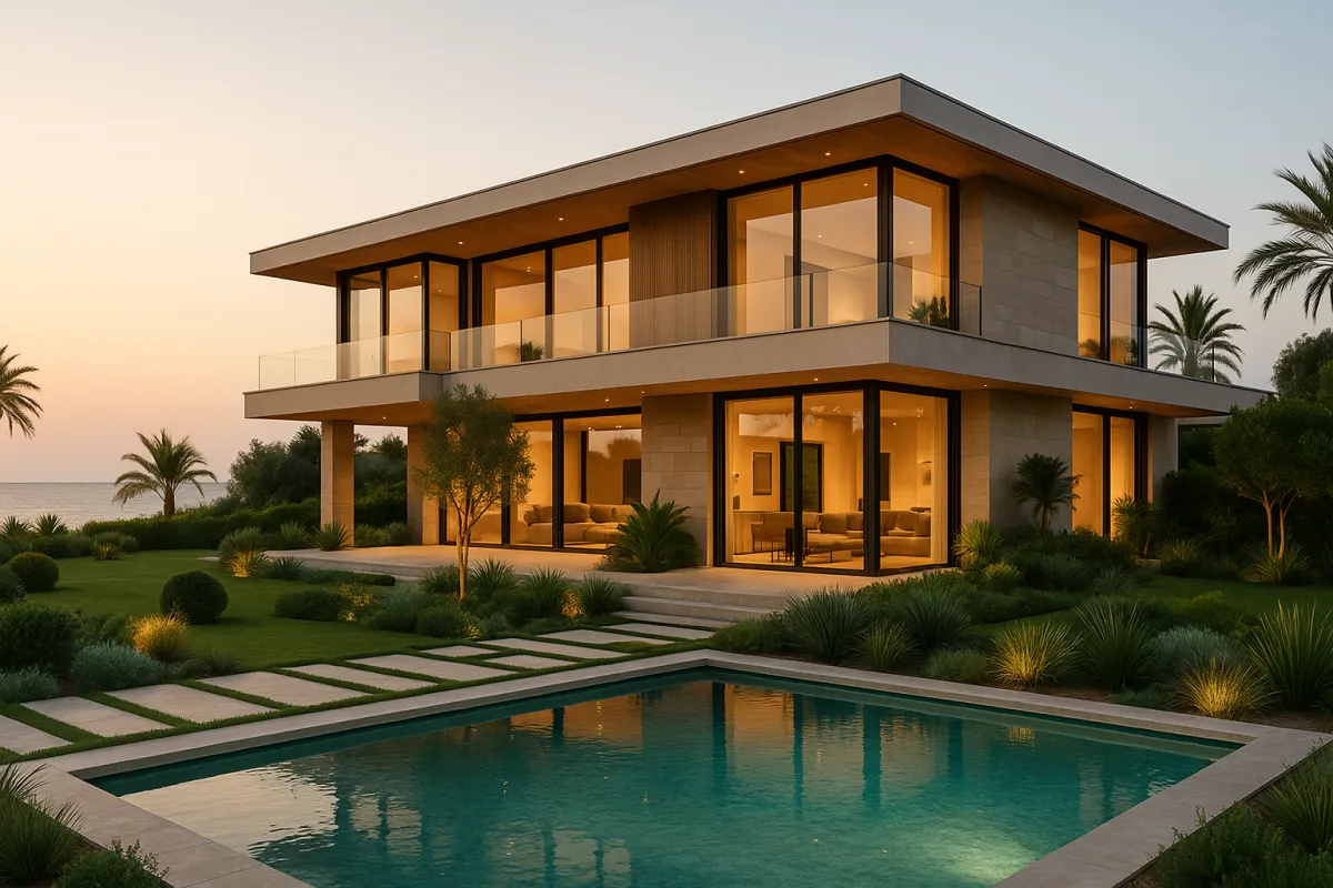 Villa Contemporânea — Praia