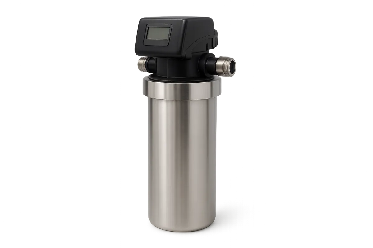 HydroPure Pro whole-house stainless-steel filtration module