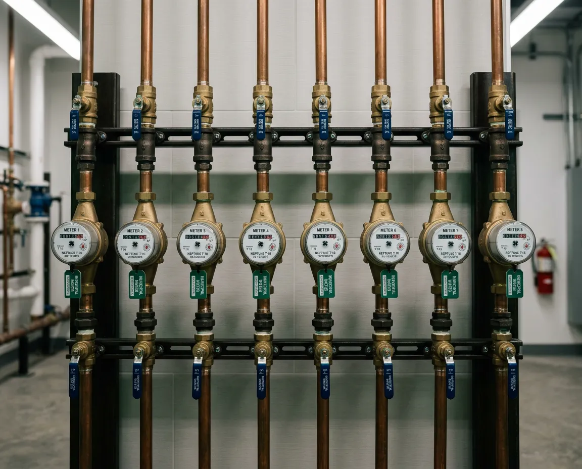 Clean municipal water supply and utility infrastructure