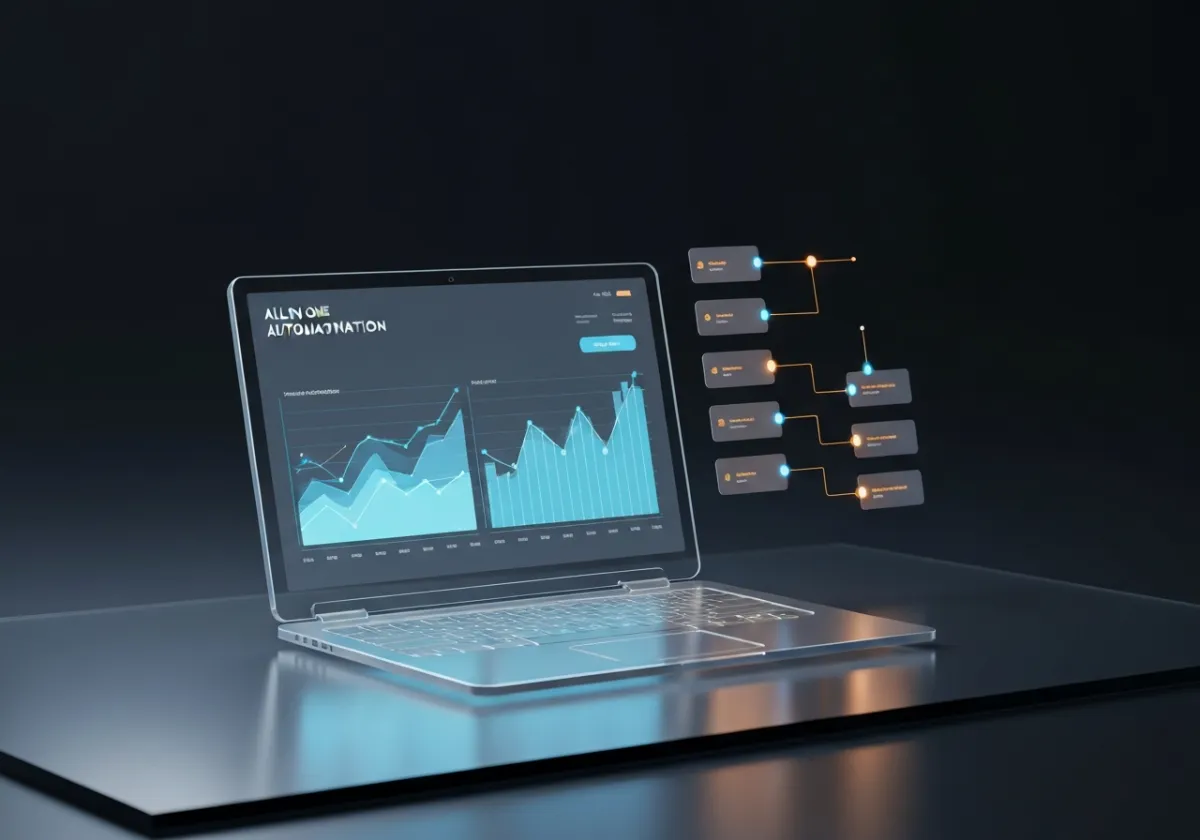 HighLevel CRM and Automation Builder Dashboard UI