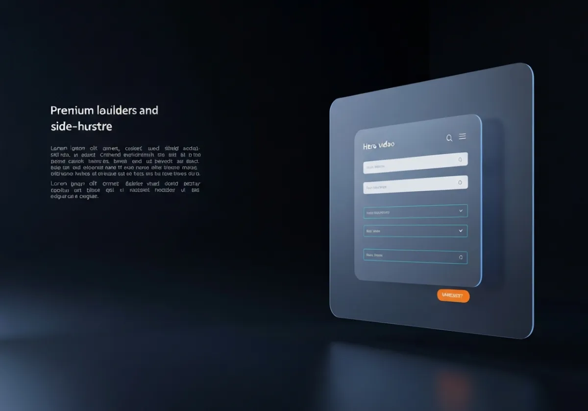 Landing Page Builder Interface